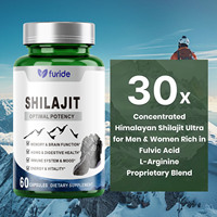 Huaqing Shilajit Capsules de marque privée pour la santé masculine Suppléments à base de plantes pour adultes fournissant de l'énergie Croissance musculaire Pas pour le nouveau-né