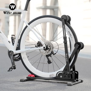 WEST BIKING OEM ajustable resistente 3 en 1 soporte de <span class=keywords><strong>suelo</strong></span> de bicicleta plegable soporte de estacionamiento de bicicleta para 20-29 pulgadas MTB bicicleta de carretera - Product Image 6