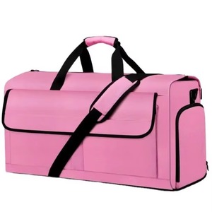 Sacs de transport pour vêtements BSCI, personnalisables avec logo, 2-en-1, suspendus, avec fermeture éclair, imperméables et pliables - Product Image 1