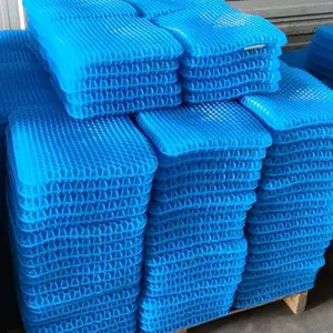 Bán buôn thoáng khí Non-Slip tăng cường thoải mái hai lớp tổ ong trứng làm mát Gel Ghế đệm Pad