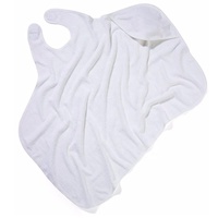 Couverture d'emmaillotage pour bébé en coton de bambou doux, serviette de bain à capuche et linge à épaulettes multi-usages 3-en-1, séchage rapide, haute absorption pour nouveau-né