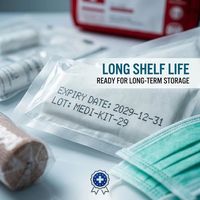 Pochettes de stérilisation dentaire CE certifiées ISO13485 de haute qualité Classe II EOS, avec filtre à 99 % et absorption personnalisable, différentes tailles disponibles