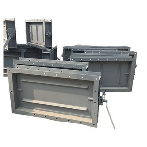 Válvula de Compuerta Neumática de Acero Inoxidable de 8 Pulgadas con Brida DN300 de 400 mm y Válvula de Cuchilla de Hierro Dúctil - Product Image 4