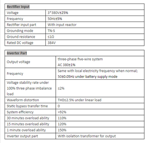 자동 간편 설치 AC 단상 220V 삼상 380V 1kVA ~ 500kVA 온라인 <span class=keywords><strong>UPS</strong></span> - Product Image 6