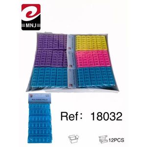 Mnj Hair Rollers 12Pcs Colorful Plastic Curlers For Hair Styling - Product Image 3