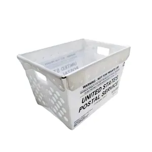 Corrugated Plastic Mailing Tray Coroplast Totes Postal Bin