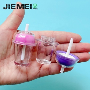 JIE MEI Hàng Có MOQ 100 Cái Cốc Uống Sữa Dễ Thương Cho Trẻ Em Chai Son Bóng Hình Dạng Hộp Đựng Son Bóng Làm Đẹp Nhãn Hiệu Riêng Tùy Chỉnh - Product Image 4