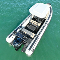 Bateau pneumatique de croisière familial Yoolwin 660 cm certifié CE à vendre