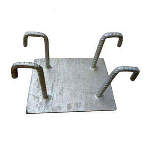 Placa Base de Fabricación de Chapa Metálica Personalizada con Varillas Enganchadas, Soporte de Acero Soldado, Piezas de Estampado y Doblado OEM - Product Image 1