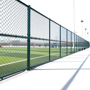 Recinzione Perimetrale Professionale per Stadi - Rete a Maglie Intrecciate Rivestita in PVC per Campi Sportivi - Product Image 2