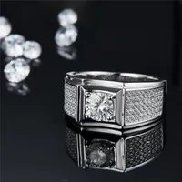 MuShan Marken-Schmuck 925 Sterling Silber Ring Brillanter Moissanit Minimalistischer Ring für Sie 18K Vergoldet MST Patent-Schmuckstück