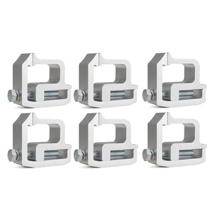 Getitall Aluminum Roof Mounting Clip 1/4/6 Pieces Heavy Duty For Car Truck Camper Body <b>Bracket</b> - Product Image 5