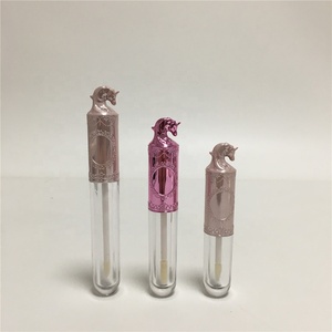 Mini <span class=keywords><strong>unicornio</strong></span> Spray rosa azul brillo de labios embalaje vacío brillo de labios tubo contenedor - Product Image 5