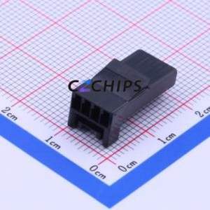 1318620-2 Housing (Wire-to-Board / Wire-to-Wire) P=2mm Connector ( Jack Structure: 1x4P )( Pitch: 2mm )( Number of Rows: 1 ) - Product Image 1
