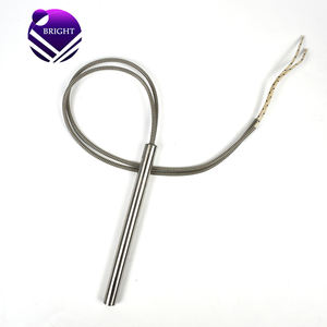 Calentador de Cartucho de Acero Inoxidable BRIGHT de 220V y 200W, Impermeable, con Cable de Fibra de Vidrio y Silicona - Product Image 1