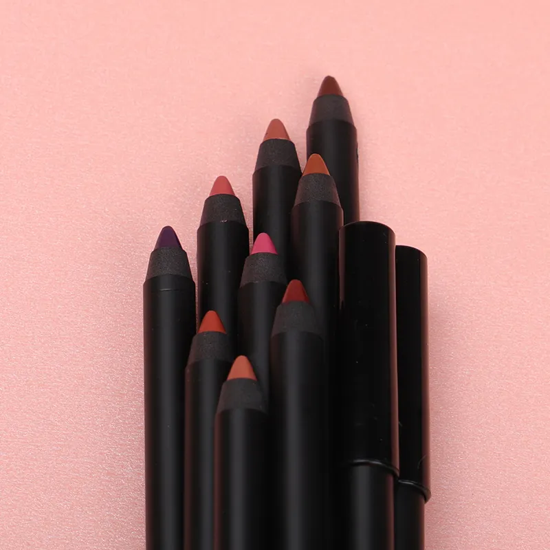 13 Color Wholesale Custom Logo Lip Liner Private Label Waterproof Lip liner Pencil