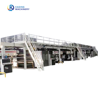 Chaîne de production automatique faite sur commande d'usine de carton ondulé de machine ondulée de 3 /5/7 plis