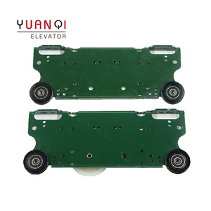 KONE géant porte d'entrée de voiture 55 roue de suspension de porte 800 ouverte 900 ouverte plaque de suspension de porte d'ascenseur Zhanpeng - Product Image 4