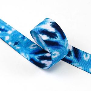 Correa de Poliéster Reciclado Personalizada, Cinta Elástica con Diseño Personalizado por Transferencia de Calor, Banda Tejida, Cinta Elástica Sublimada - Product Image 5