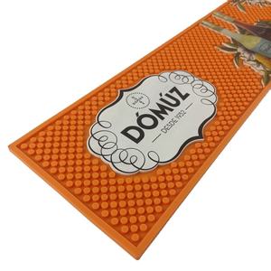 Printed Silicone PVC <b>Pub</b> Runner Rubber Beer Spill Pad Bar Mat Drip Tray Non Slip Service Mat <b>Table</b> Pad Coaster Placemat - Product Image 5
