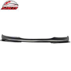 เหมาะสำหรับ BMW E46 M3 ปี 2001-2006 สเกิร์ตกันชนหน้าทรง A สีดำดิบ - Product Image 2