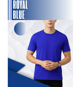 เสื้อยืดผ้าฝ้ายพรีเมียม 180 GSM สำหรับผู้ชาย ดีไซน์คอกลม เนื้อผ้านุ่ม ทนทาน ระบายอากาศได้ดี เหมาะสำหรับใส่ลำลอง ทำงาน หรือใส่ในชีวิตประจำวัน - Product Image 3