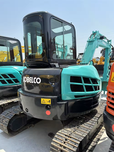 Miniexcavadora de 5.5 Toneladas Kobelco Sk55 Sk75 Usada en Venta, Maquinaria de Construcción de 7.5 Toneladas de Segunda Mano - Product Image 4