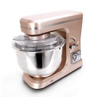Mélangeur sur socle commercial robuste de 1400 W, 5,7 L, mélangeur planétaire pour boulangerie, hôtel, restaurant, boîtier en ABS