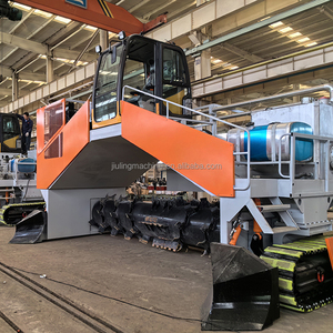 Hoàn toàn tự động làm phân <span class=keywords><strong>compost</strong></span> máy tự hành windrow <span class=keywords><strong>compost</strong></span> Turner máy - Product Image 1