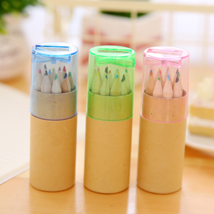 X1115 Giá Rẻ Tùy Chỉnh 12 Màu Sắc Bút Chì Bằng Gỗ Thiết Lập Với Mài - Product Image 6