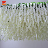 Bruiloft plafonddecoratie bloemenkransen boog bruiloft hangende plafondbloemen