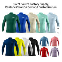 Camiseta de Protección Solar UPF50+ con Cierre Frontal, Manga Larga, Raglán, Secado Rápido, Transpirable, Elástica en 4 Direcciones, para Surf