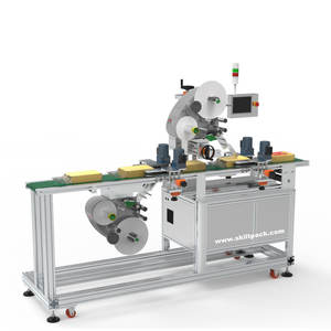 SKILT fabricant boîte automatique haut bas deux côtés étiqueteuse portant PLC papier emballage en stock usine depuis 1998 - Product Image 6