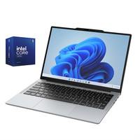 Harga Pabrik Ultrabook 14 Inci Prosesor Intel Core Ultra 5-225H AI 16 Core 16G 32G DDR5 RJ45 Laptop Bisnis Portabel Berbahan Metal