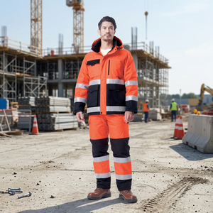 Pantalones de Trabajo de Seguridad Reflectantes Impermeables de Alta Visibilidad, Cumplen con la Norma EN ISO 20471 |   T-BUC TBS-5032P OEM/ODM Marca Coreana - Product Image 5