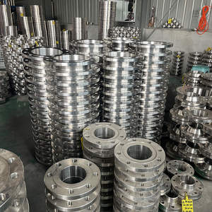 Hochwertige Maßgefertigte DN25 DN40 DN80 DN150 DN600 DN15-DN4000 WN BL SW LJ Flachflansch Kohlenstoffstahl 6 Zoll Rohrflansch - Product Image 4