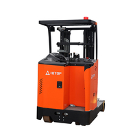 Chariot élévateur à fourche Warehouse Rider Reach Truck 1.5 tonnes 2 tonnes 2.5 tonnes Chariot élévateur à fourche à batterie Li-ion debout à vendre