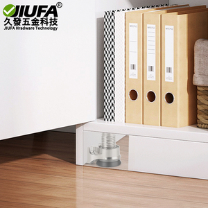 Patas Ajustables para Muebles Jiufa, Ajuste de Altura de 0-25 mm, Capacidad de Carga de 175 kg, Aleación de Zinc - Product Image 4