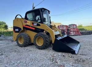 Cargadora de segunda mano Caterpillar 246C, MINICARGADORA usada de 3,5 toneladas, adecuada para proyectos de minería y construcción con CE EPA - Product Image 5