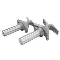 Fraise à bois CNC à tête en carbure pour courbes circulaires, outil de formage intégré, 234 cannelures, haute qualité, garantie 3 ans