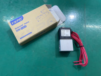 Vanne solénoïde pneumatique 2v025-08 24 V CA normalement fermée à action directe pour air, mini 1/8 pouce, 24 V 12 V CC, 2 voies, 1/4 pouce