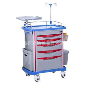 Carrito de Anestesia por Infusión Promocional 750x850mm con Soporte para Vía Intravenosa para Hospital - Product Image 5