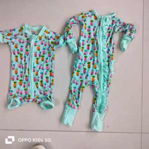 Набор детских пижам из бамбука Western Random Styles RTS, случайный дизайн, с изображением персонажей, для малышей, бамбуковая коробка-сюрприз - Product Image 3