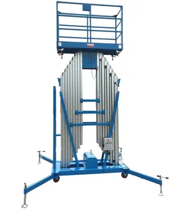 20m 6 Mast Aluminum Alloy Lifting Platform For Outdoor Equipment Maintenance