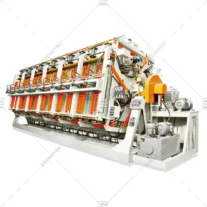 Wood Based Laminated Panel Beam Board Hydraulic Press Machine Two Side Rotary Clamp Carrier