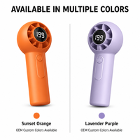 Ventilateur électrique portable sans pales à 3 vitesses, silencieux, rechargeable par USB, pour la maison, la voiture, l'extérieur, le camping-car et l'hôtel