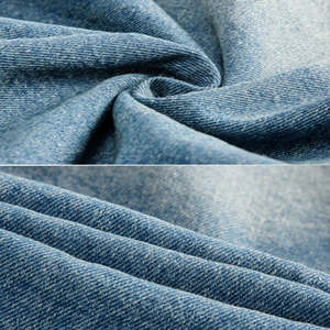 Veste en jean bleu épais à laver pour hommes Manteaux pour hommes Casual <span class=keywords><strong>Duffle</strong></span> Collar Cachemire pour hommes Vente en gros <span class=keywords><strong>Chaud</strong></span> Imprimé grande taille - Product Image 4