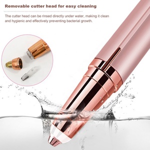 Điện lông mày tông đơ trang điểm không đau mắt Brow Máy cạo lông mặt tóc Remover phụ nữ depilator - Product Image 4