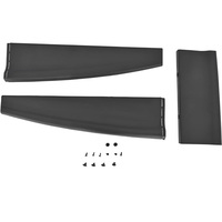 Ensemble de 3 extensions d'ailes pour Dodge Ram 1500/2500/3500 2009-2018, en ABS, installation facile, remplacement OEM