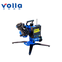 Monitor de Incendios Portátil Inalámbrico Volla con Control Remoto, Cañón de Agua Eléctrico Inteligente de 3 Ejes, 30 L/s, Alcance de 1000 m, Lanzamiento de 61.5 m